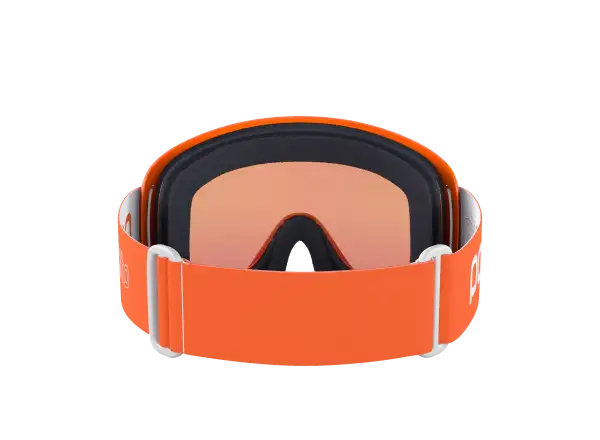 POCito Opsin dziecięce gogle narciarskie Fluorescent Orange/Partly Sunny Light Orange