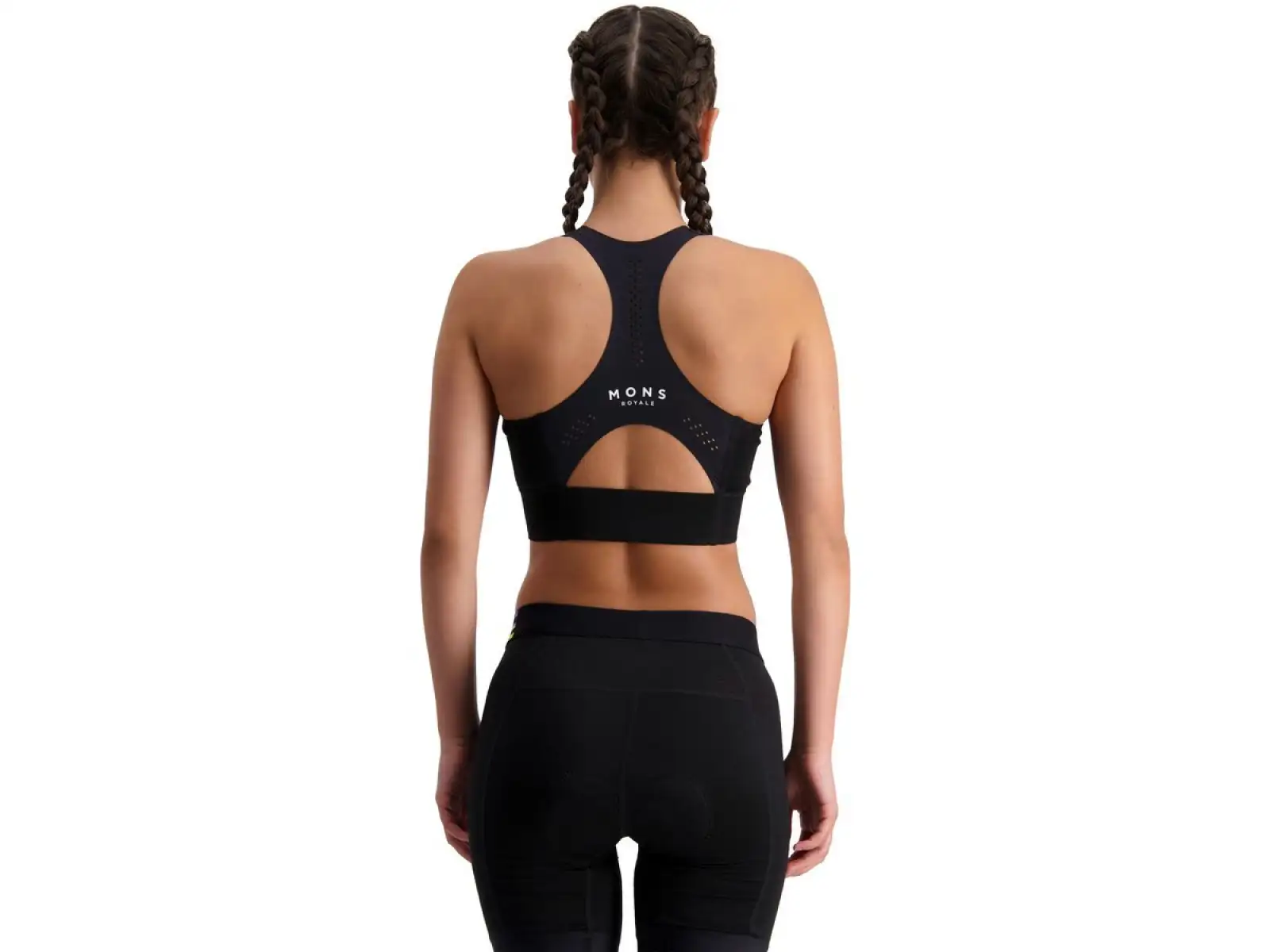 Mons Royale Stratos Merino Shift Sports stanik black