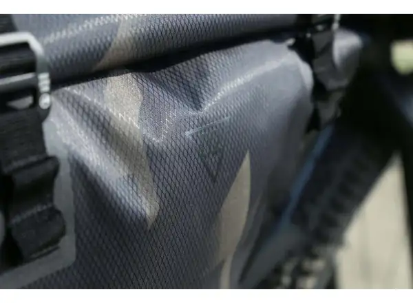 Woho X-Touring Dry torba na ramę 9 l Cyber-Camo Diamond czarna rozm. M