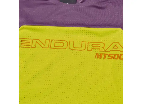 Endura MT500 Junior dziecięca koszulka z długim rękawem Citrus