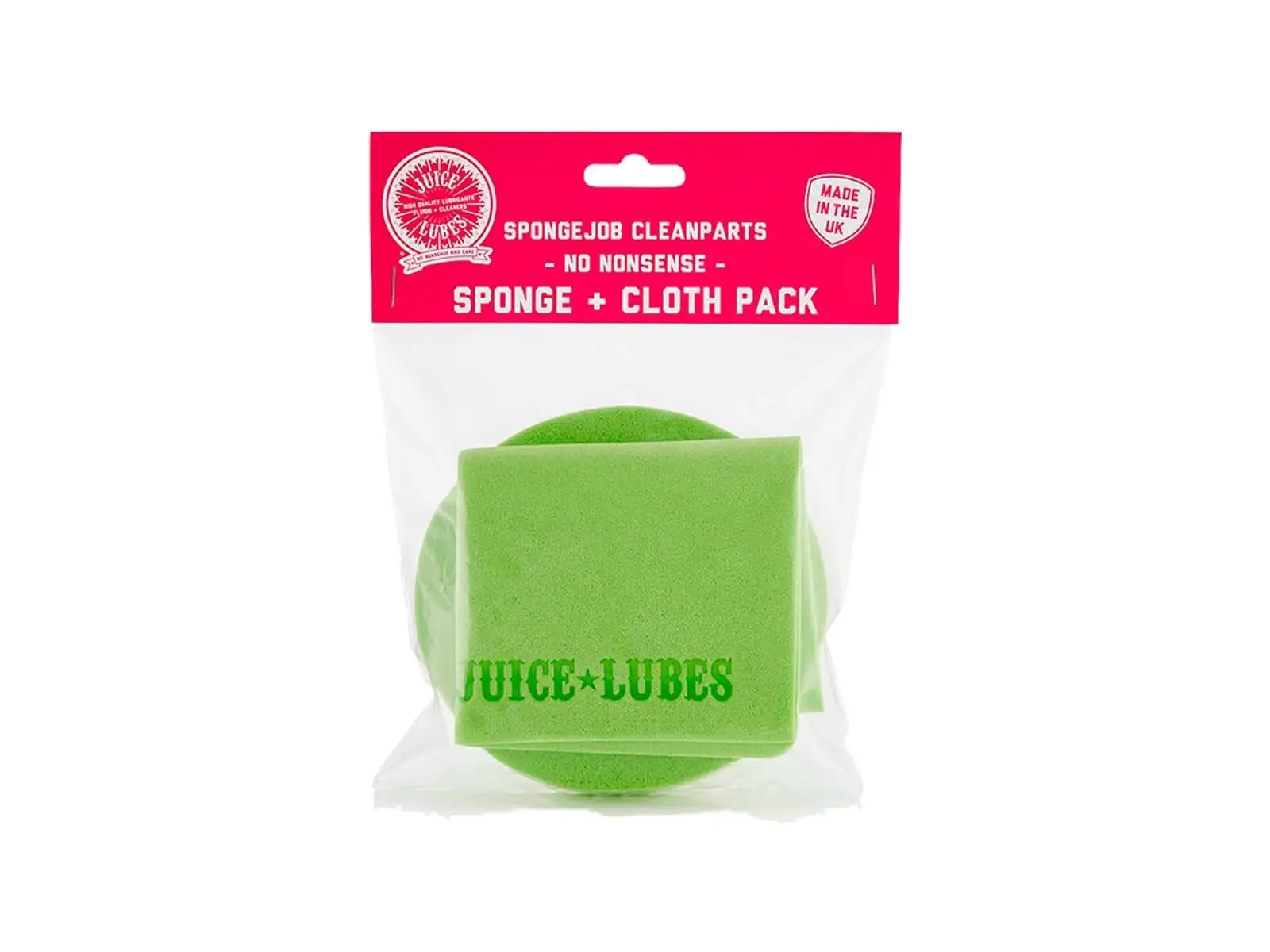 Juice Lubes SpongeJob gąbka czyszcząca i ściereczka