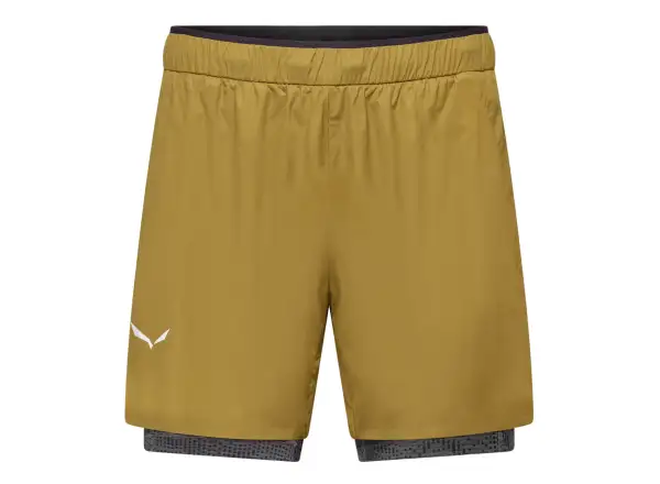 Salewa Pedroc Durastretch męskie spodenki 2w1 Olive Oil