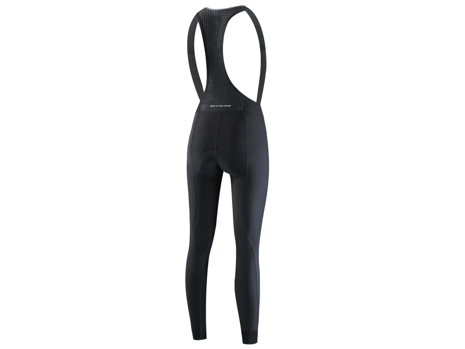 Dotout Heat damskie spodnie na szelkach z wkładką Black/Black