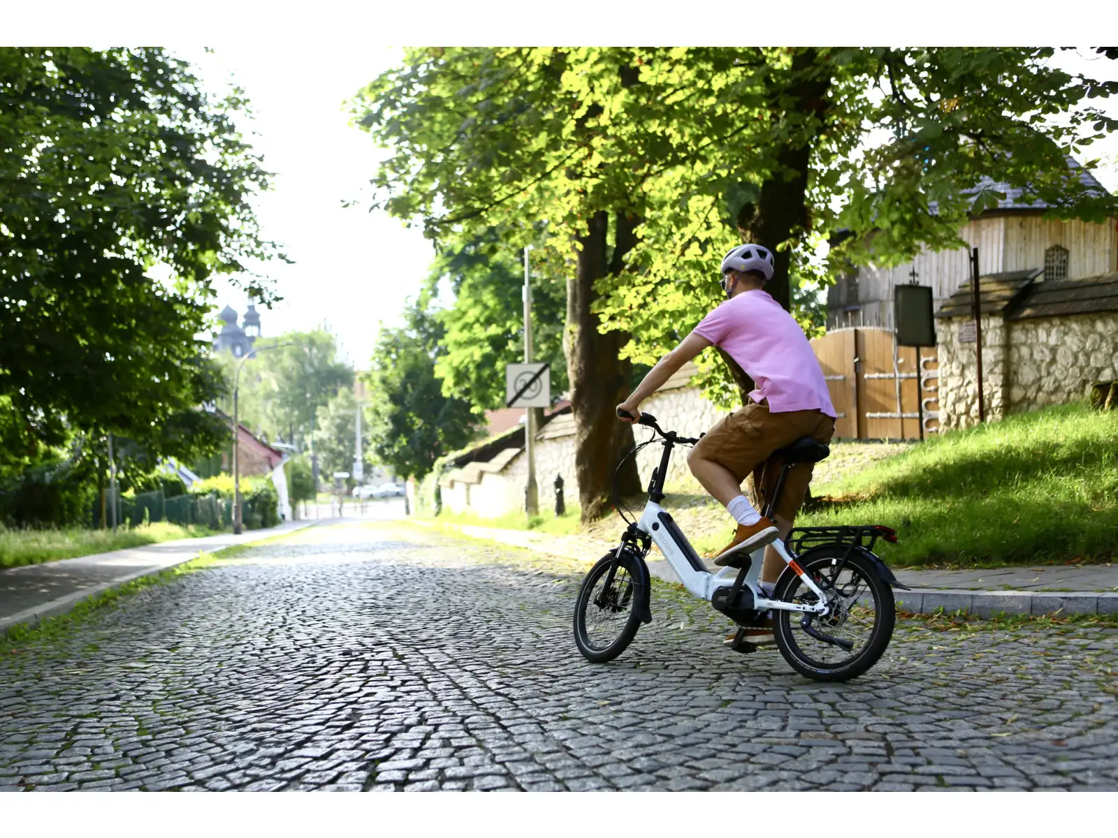 Ecobike Rhino Cruise 630 Wh Arctic White składany rower elektryczny