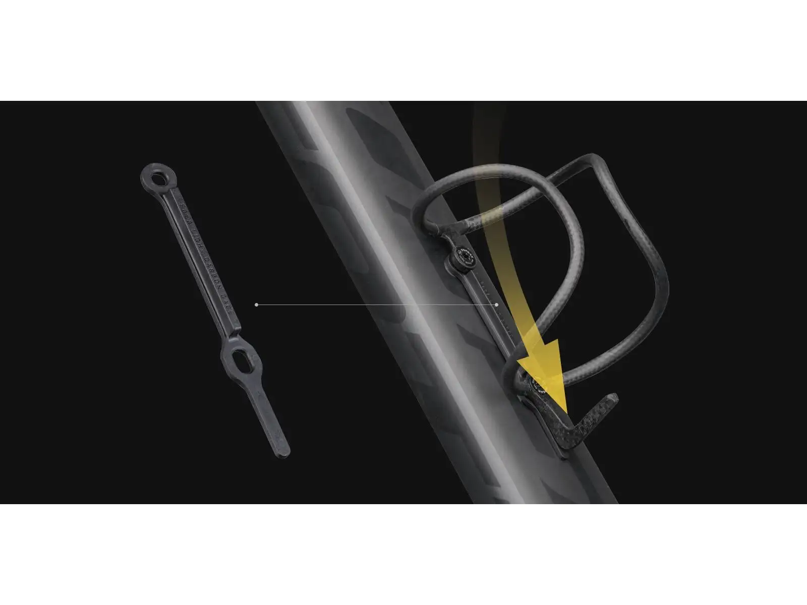 Topeak Feza Cage Tubular Carbon koszyk na butelkę R10 Black