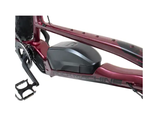 Rock Machine VYÖRY e70 rower elektryczny crimson/black WZÓR
