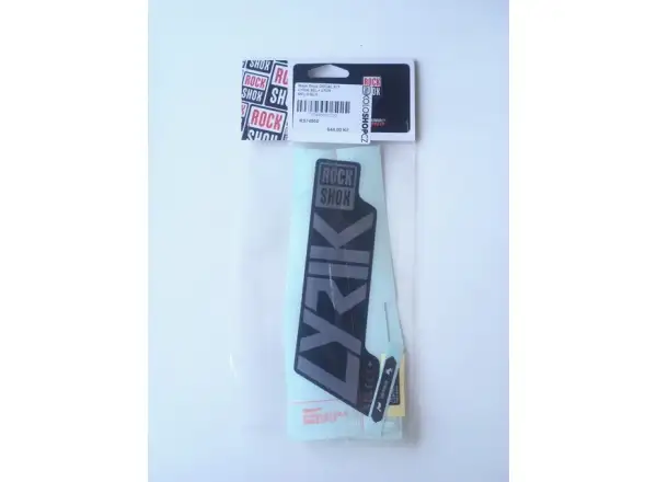 Rock Shox Zestaw Naklejek pro Lyrik Select+ 27,5" i 29" Polar Grey/Gloss Black
