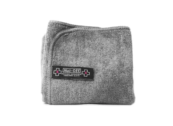 Muc-Off Microfibre Polishing Cloth ściereczka 40x40 cm szara