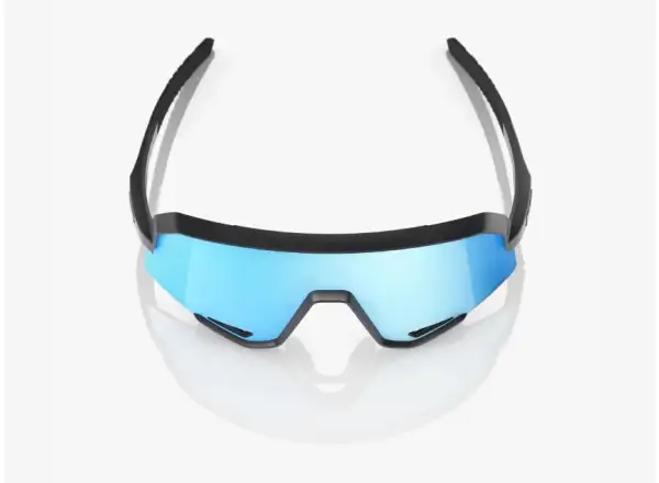 100% Slendale okulary Matte Black/HiPER Blue Multilayer Mirror