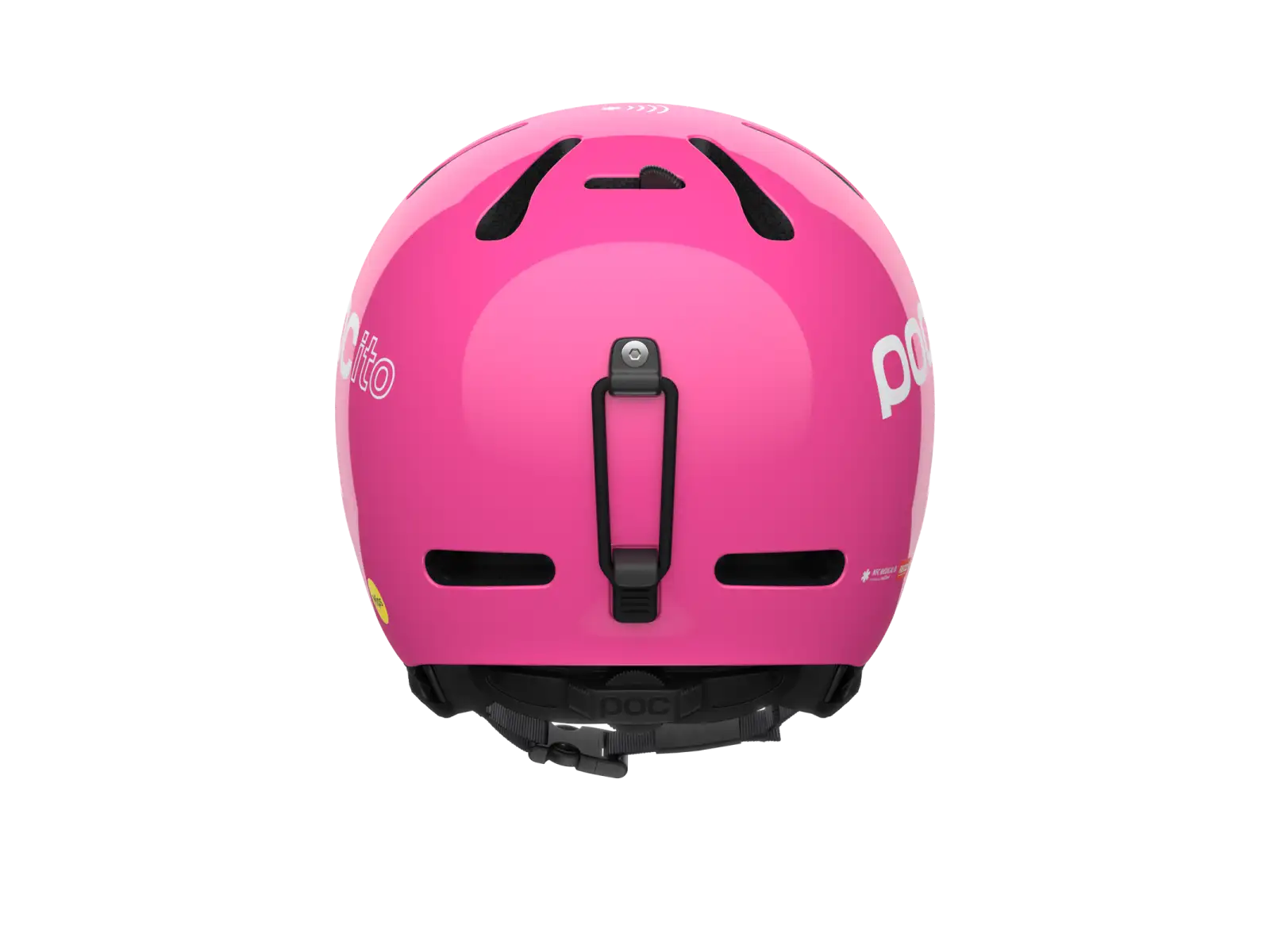 POC POCito Fornix MIPS dziecięcy kask narciarski Fluorescent Pink