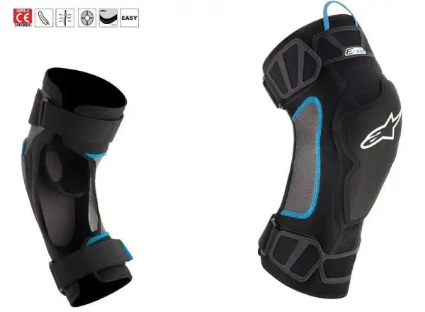 Alpinestars E-ride ochraniacze kolan czarna