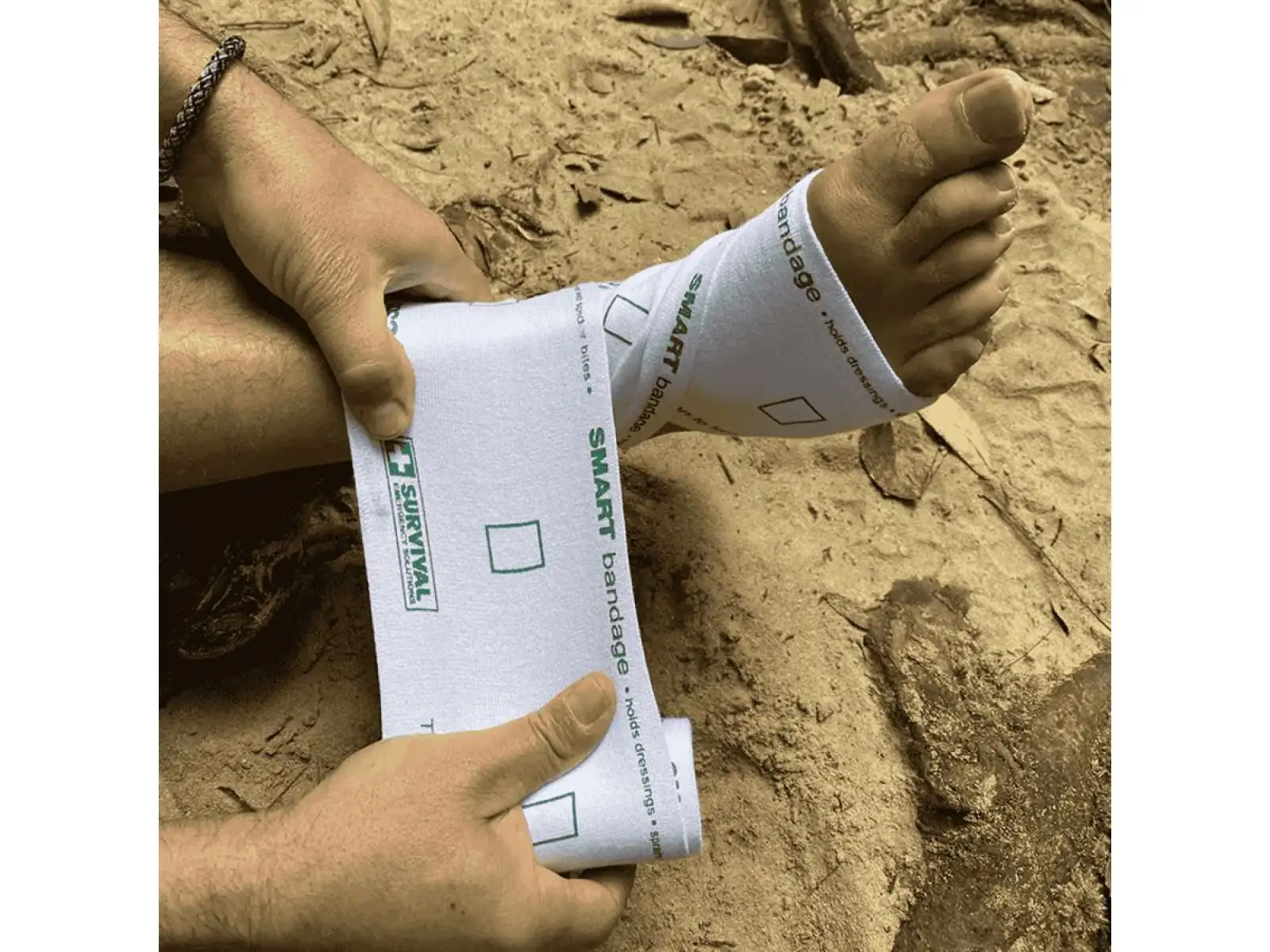 Survival Smart Bandage opatrunek uciskowy 10 cm x 2m