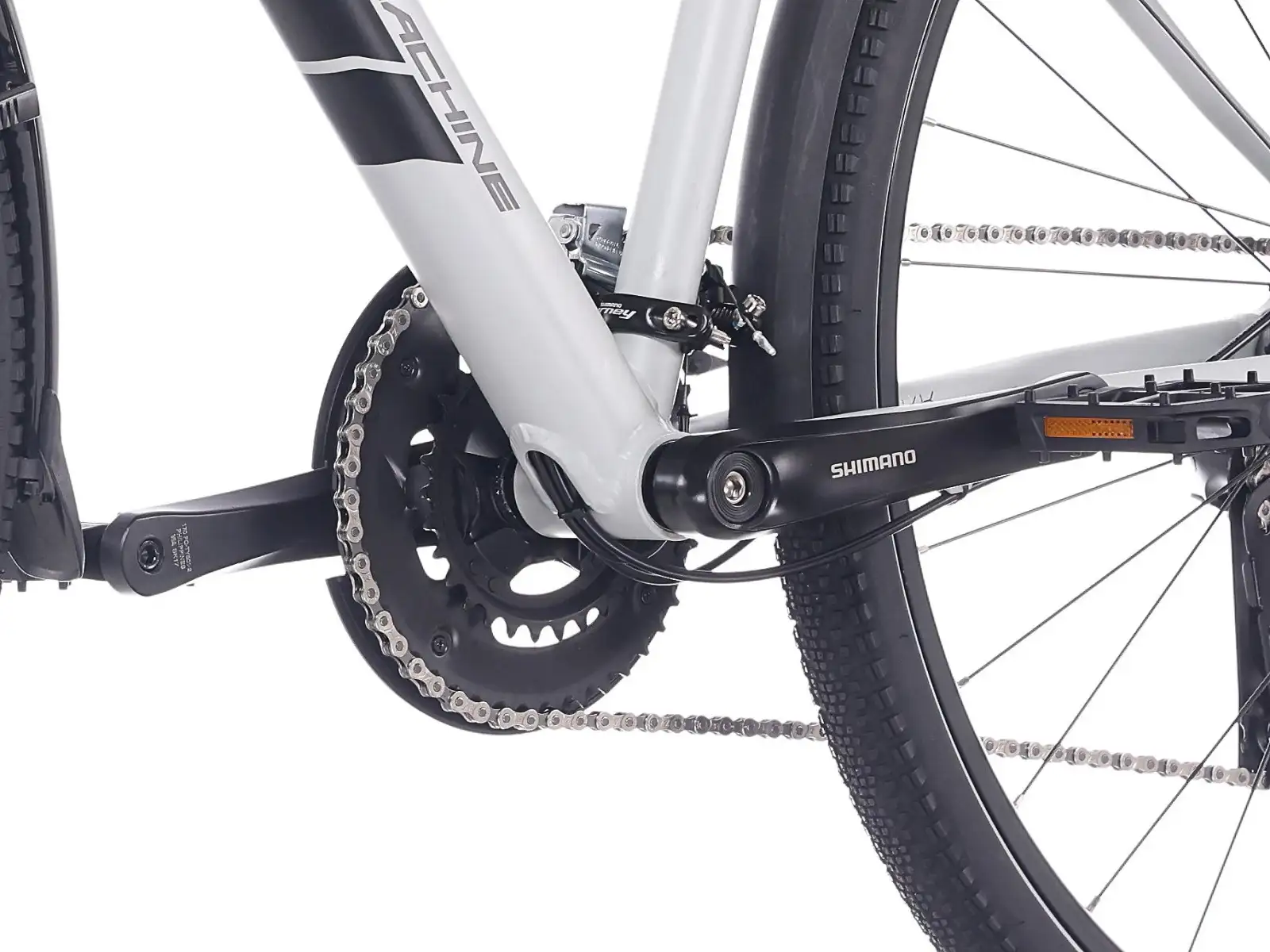Rock Machine Rokk 40 Easy Entry rower trekkingowy Gloss Limerock Grey