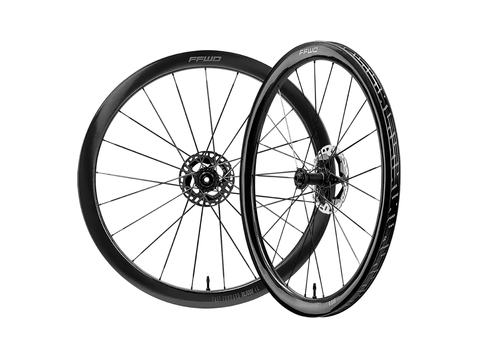 FFWD RAW CS 44 szosowe koła zaplecione Gloss Black