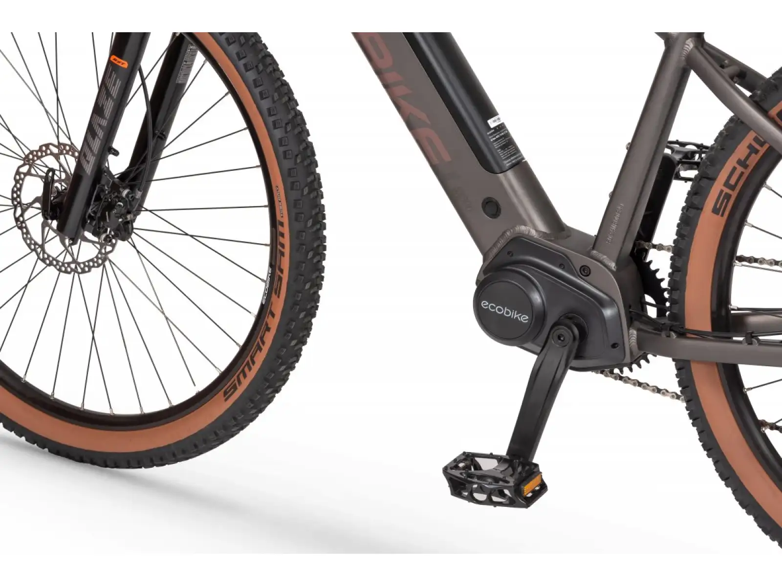 Ecobike SX 300 górski rower elektryczny 672 Wh Copper Black