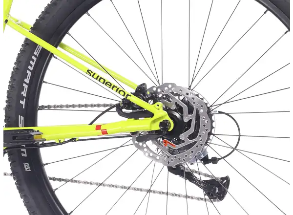 Superior RACER 27 rower dziecięcy Matte Radioactive Yellow