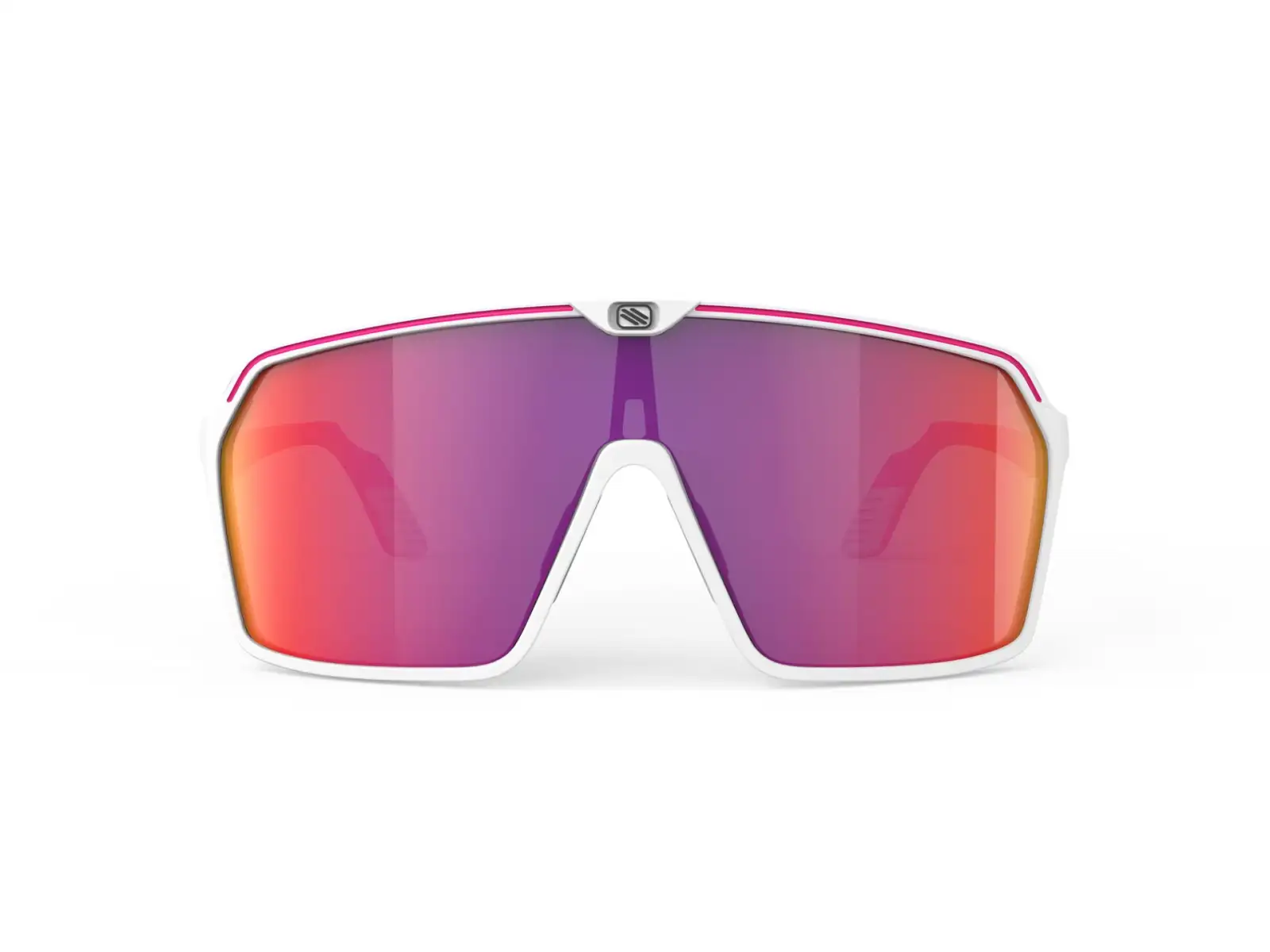 Rudy Project Spinshield okulary przeciwsłoneczne White-Pink fluo/Multilaser Red