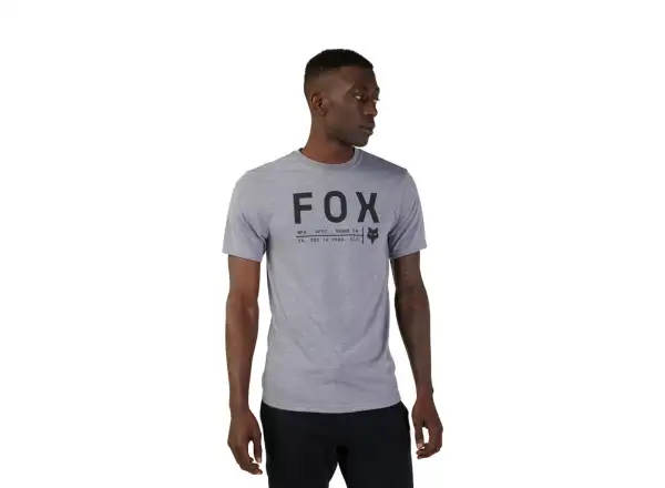 Fox Non Stop męska koszulka z krótkim rękawem Heather Graphite