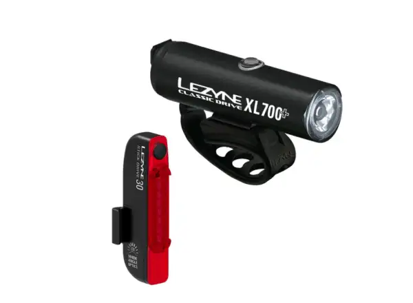 Lezyne Classic Drive XL 700+/Stick Drive zestaw świateł