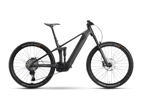 Raymon Korak Ultra micablack/chrome pełne zawieszenie rower elektryczny