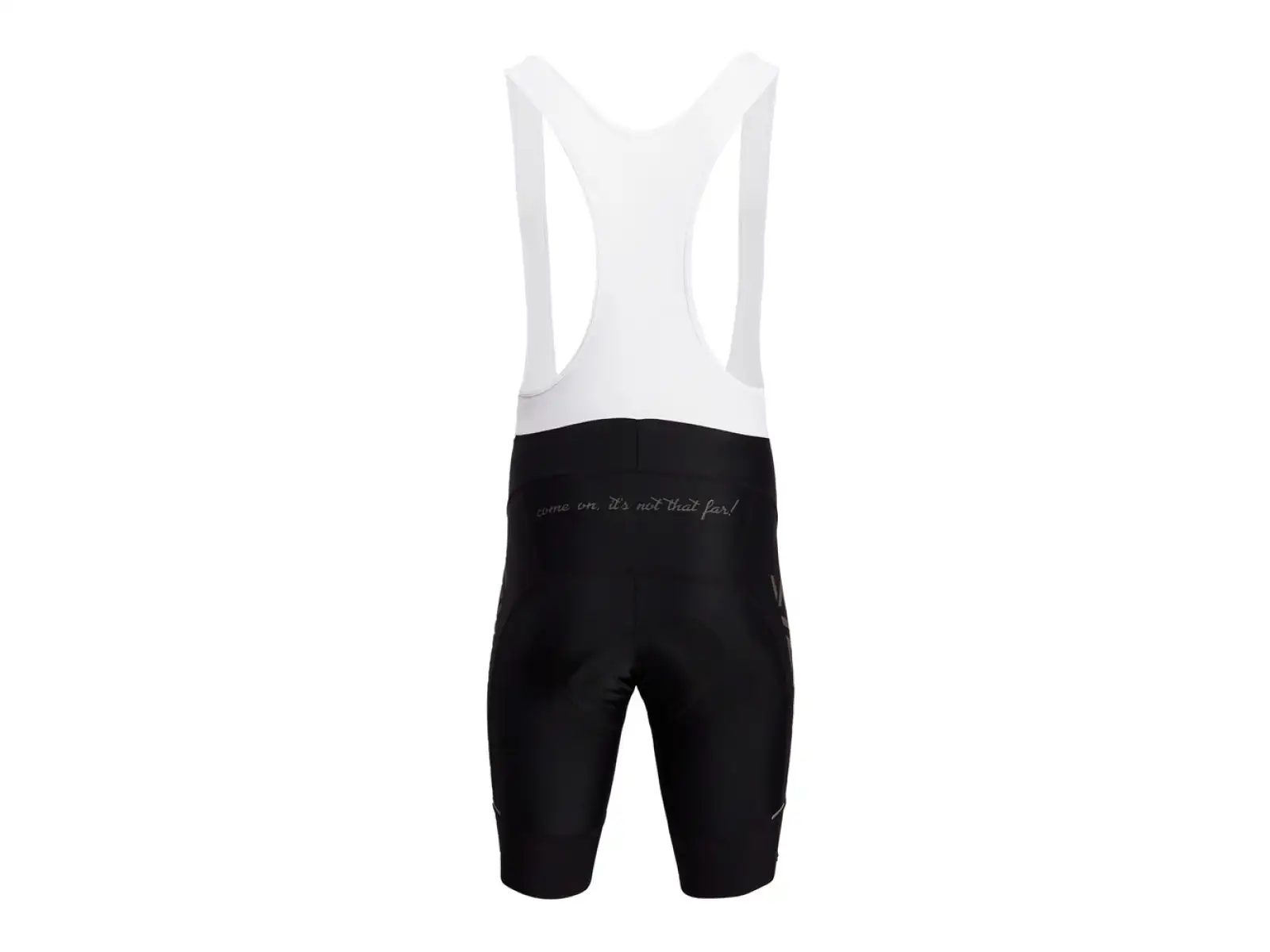Silvini Suelo Bib męskie spodenki z szelkami i wkładką Black/White