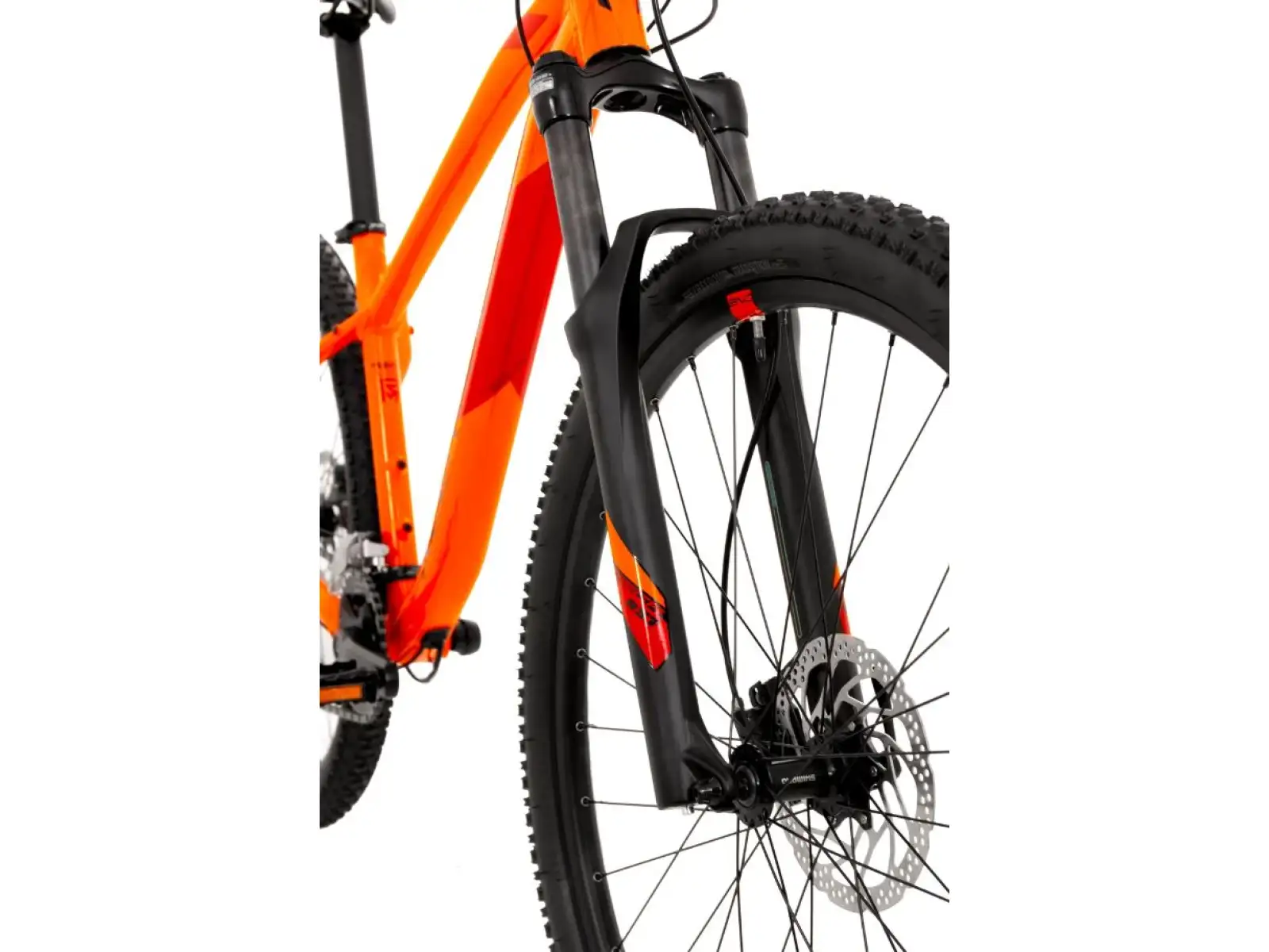 Rock Machine Blizz 10-29 gloss neon orange/dark red/black rower górski