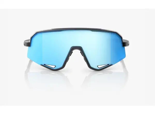 100% Slendale okulary Matte Black/HiPER Blue Multilayer Mirror