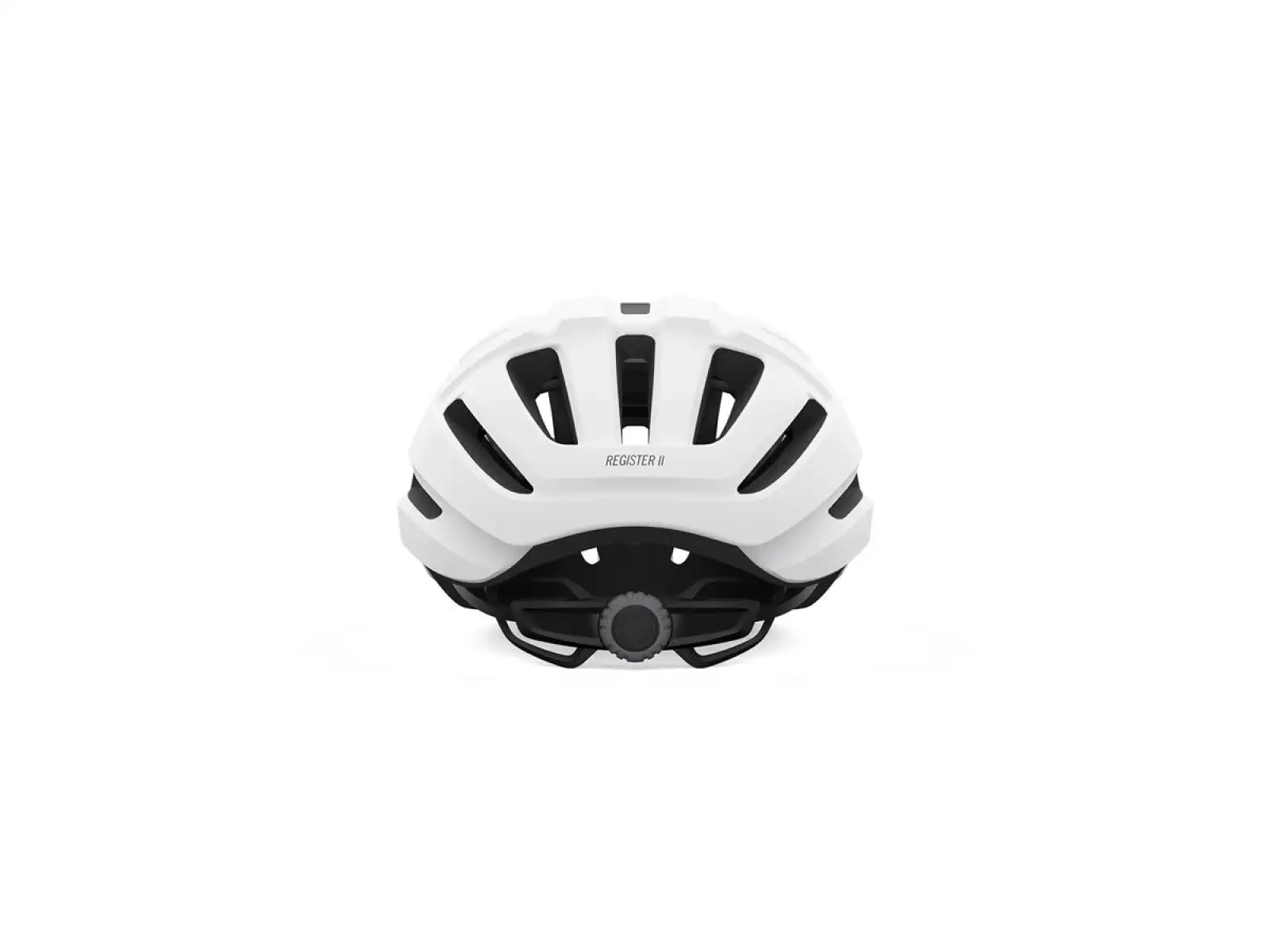 GIRO Register II kask Mat White/Charcoal