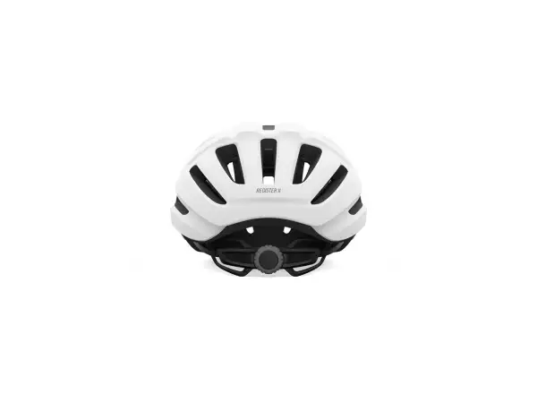 GIRO Register II kask Mat White/Charcoal