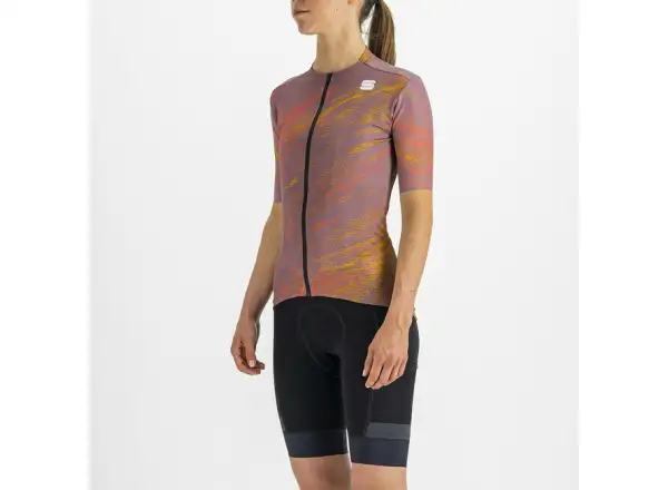 Sportful Cliff Supergiara damski dres krótki rękaw mauve