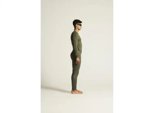 Craft ADV Wool Merino męska koszulka długi rękaw zielona