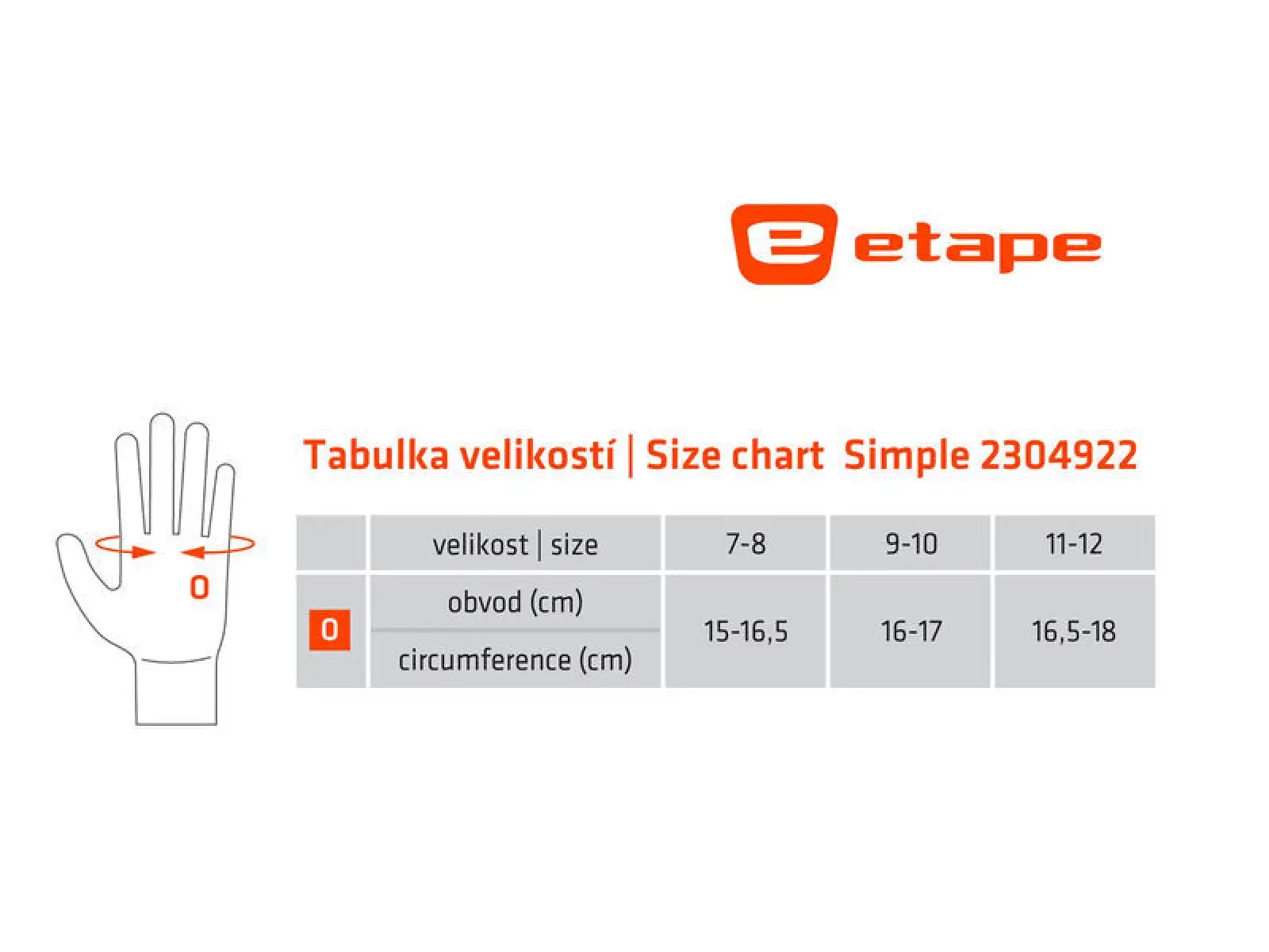 Etape Simple 2.0 dziecięce rękawice lila/różowa