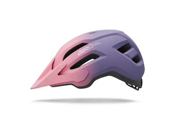 Giro Fixture II Youth dziecięcy kask Mat Light Pink/Purple Fade