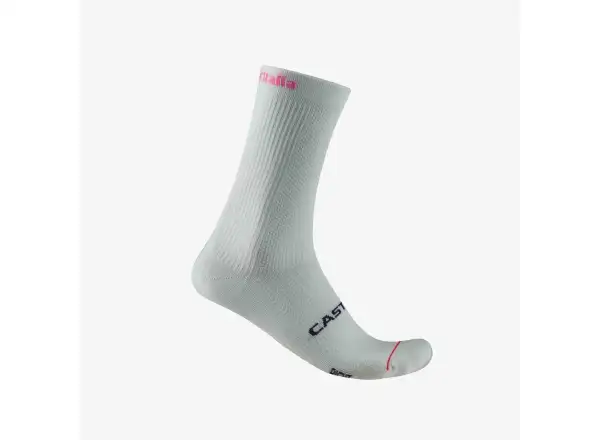 Castelli Giro Logo 18 skarpetki rowerowe White