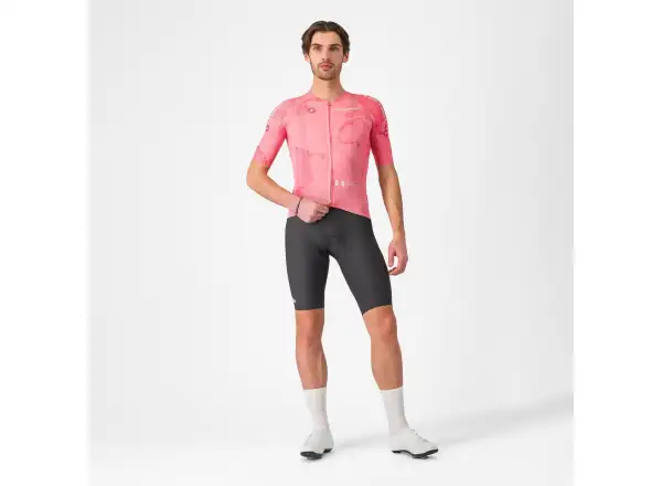 Castelli Giro 108 Race 8S męska koszulka z krótkim rękawem Rosa Giro