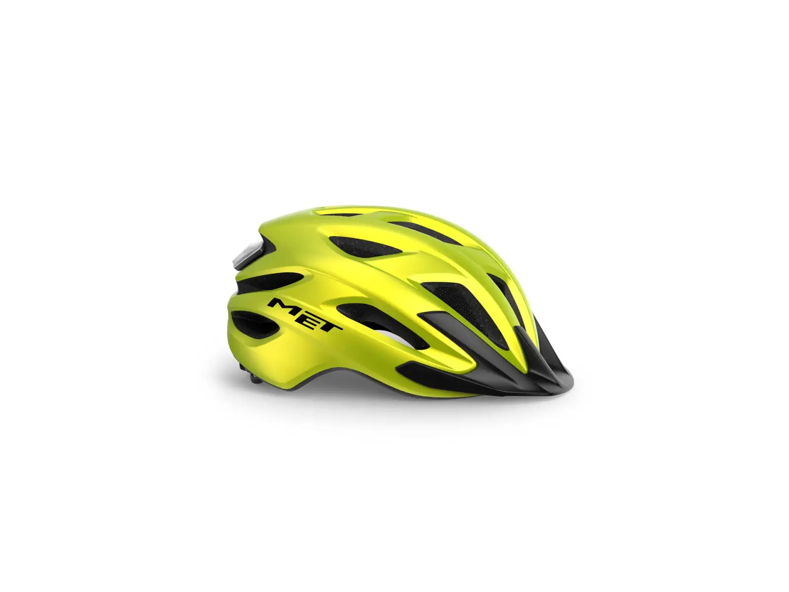 MET Crossover kask żółty metaliczny