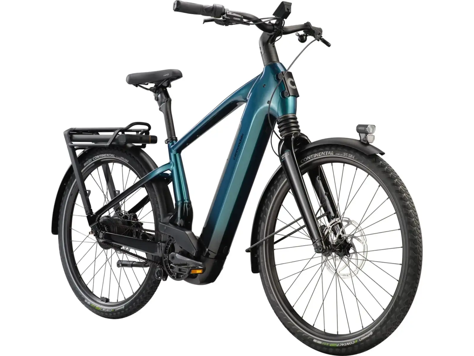 Cannondale Mavaro 1 rower elektryczny miejski Deep Teal