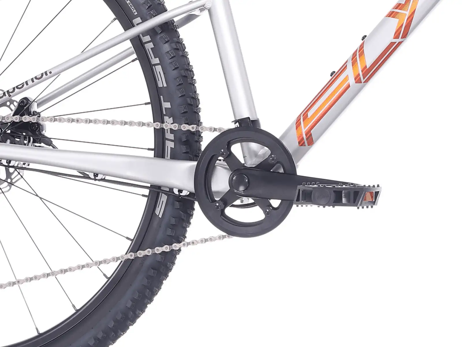 Superior F.L.Y. 27 rower dziecięcy Matte Silver