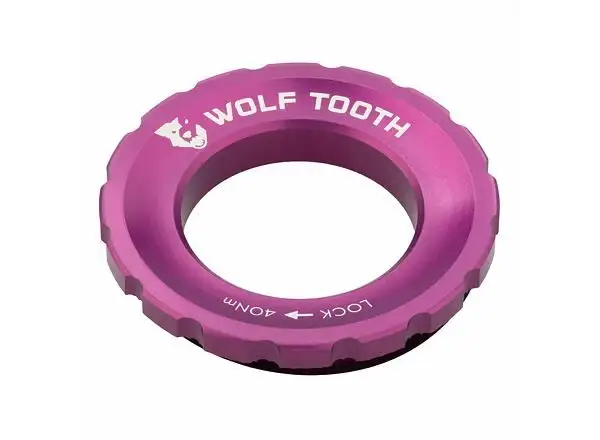 Wolf Tooth Centerlock zewnętrzna nakrętka fioletowa