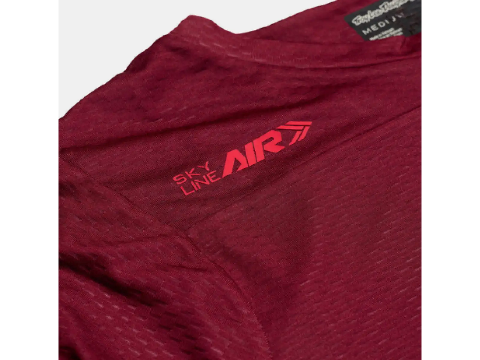 Troy Lee Designs Skyline Air Mono męska koszulka z krótkim rękawem Oxblood