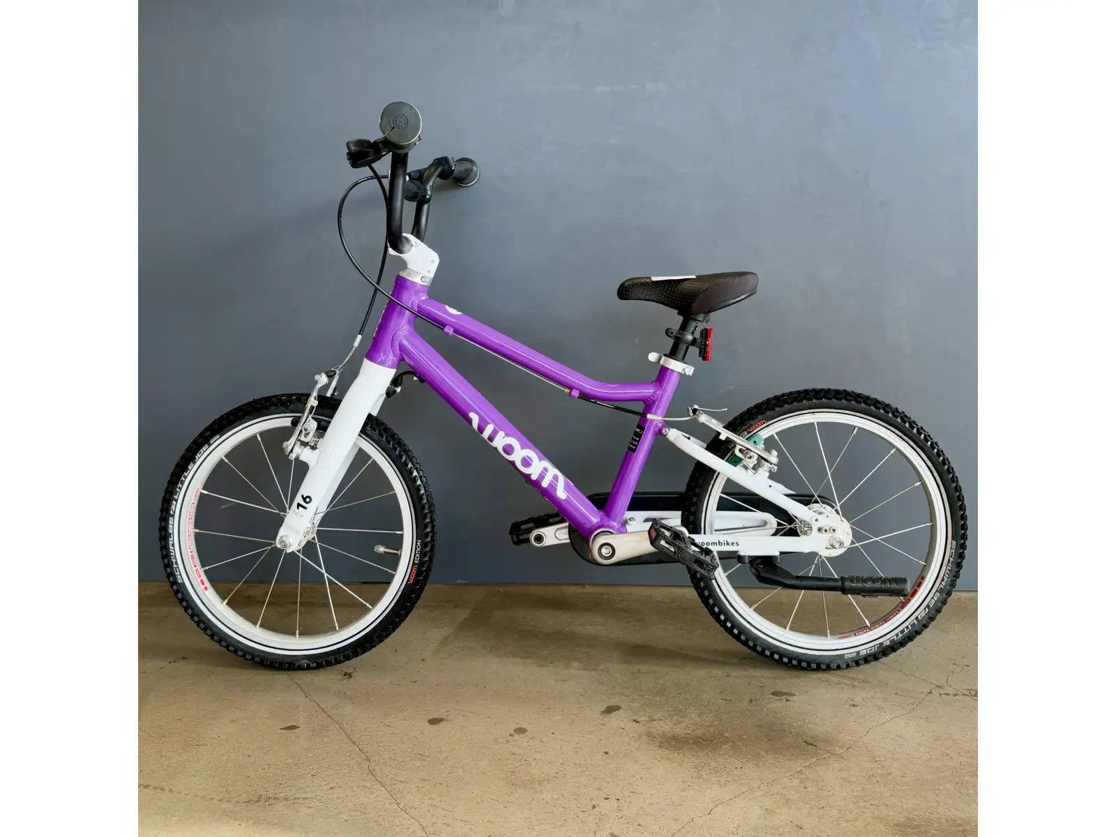 Woom 3 Purple rower dziecięcy 16 - BAZAR
