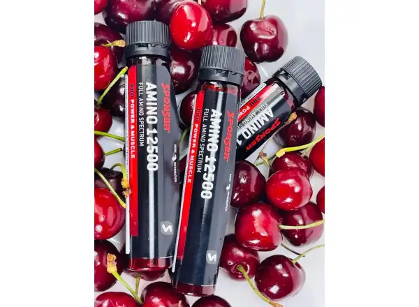 Sponser Amino 12500 aminokwasy w ampułkach 25 ml Cherry