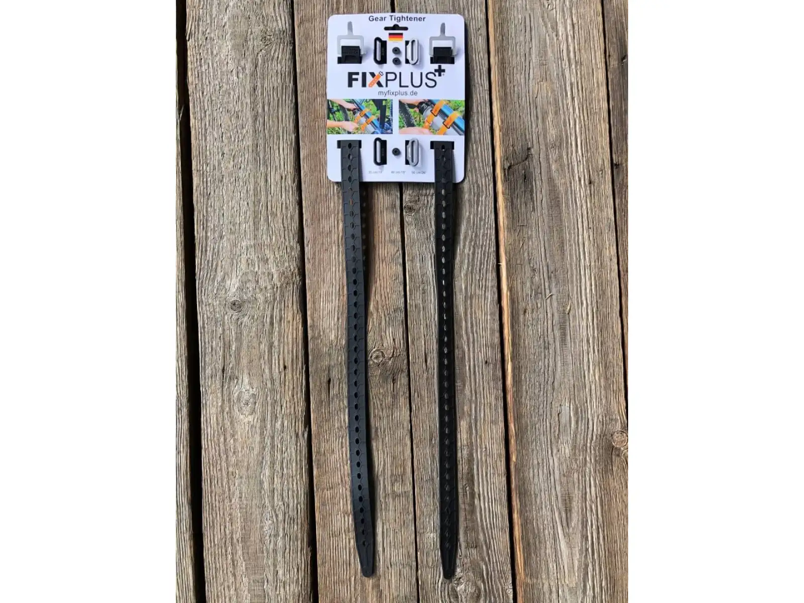 Fixplus Strap pasek zaciskowy, adapter 460 mm czarna 2 sztuki
