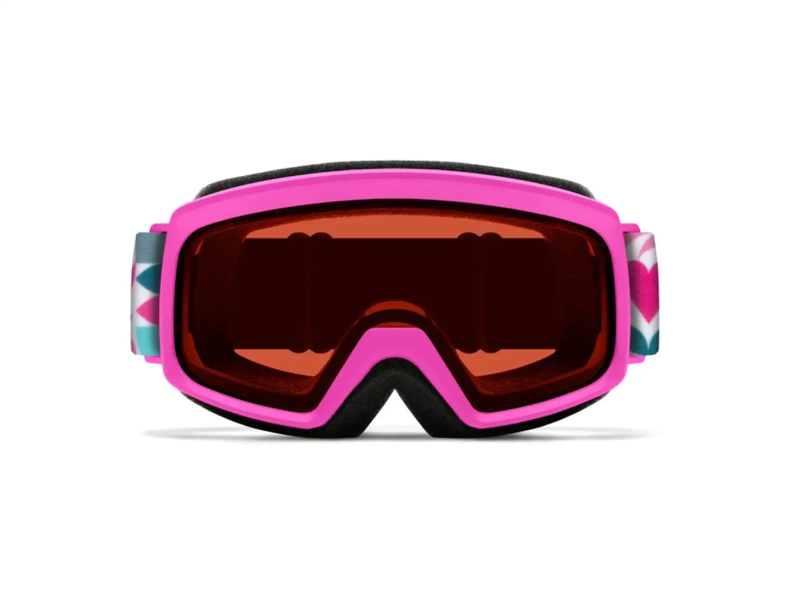 Smith Rascal dziecięce gogle narciarskie Vivid Pink Hearts / RC36