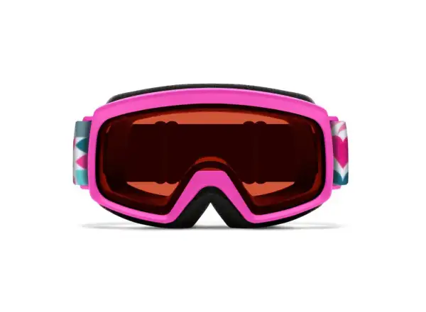 Smith Rascal dziecięce gogle narciarskie Vivid Pink Hearts / RC36