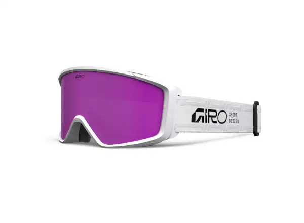 Giro Index 2.0 gogle narciarskie White Stacked/Amber Pink