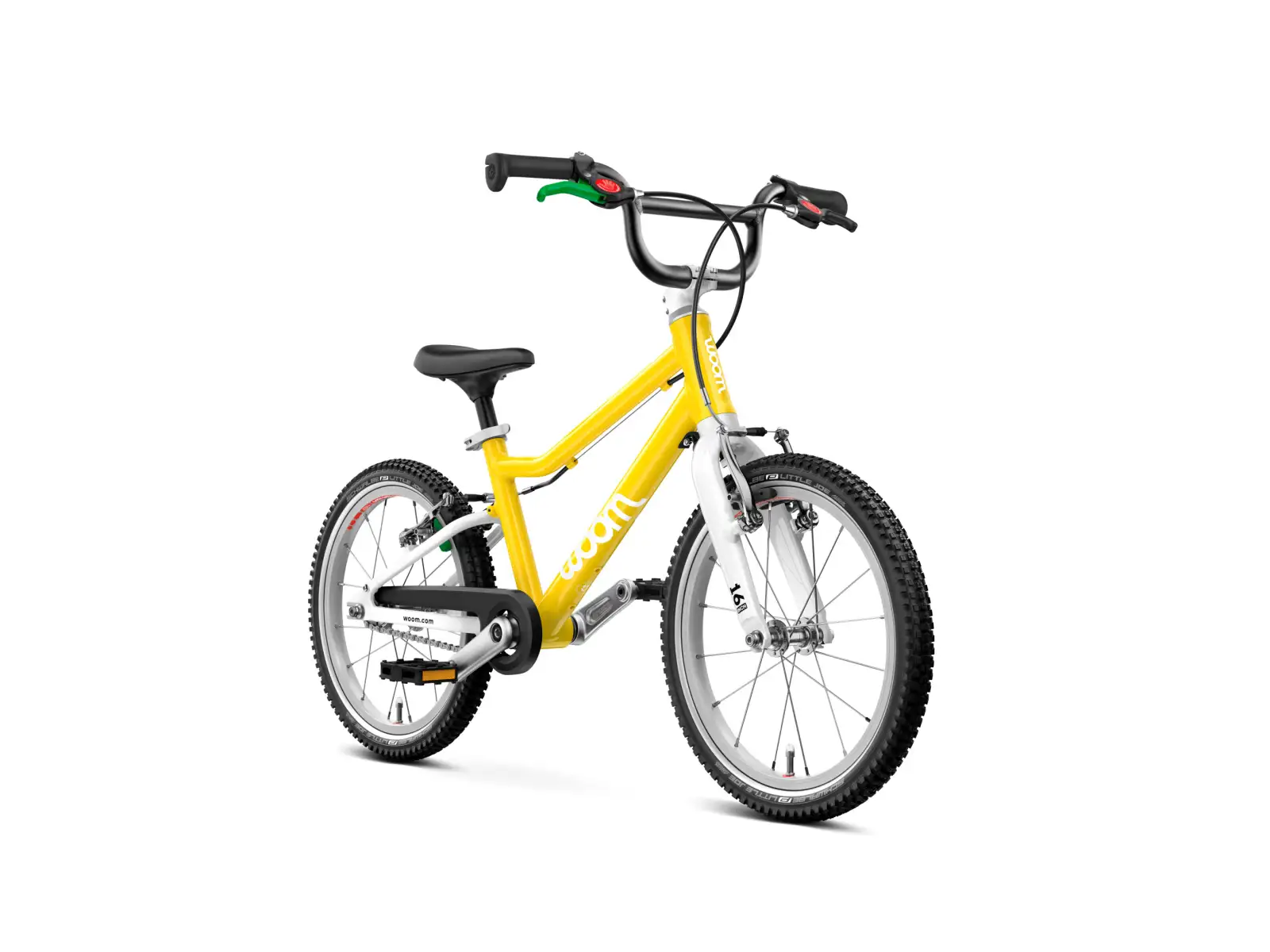 Woom GO 3 rower dziecięcy 16" Vibrant Yellow