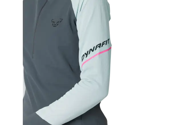 Dynafit Alpine 1/2 Zip damska koszulka dlugi rekaw Cloud Blue