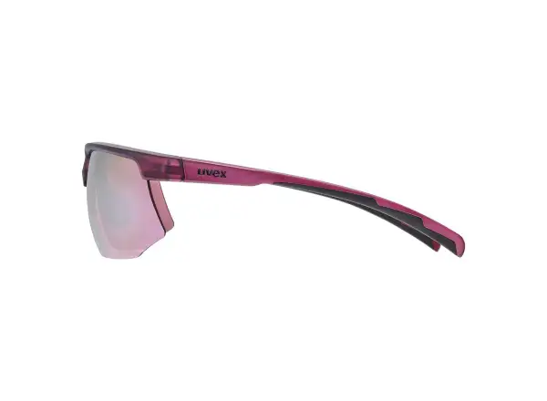 Uvex Aerios okulary Cranberry Matt / Mir. Rose
