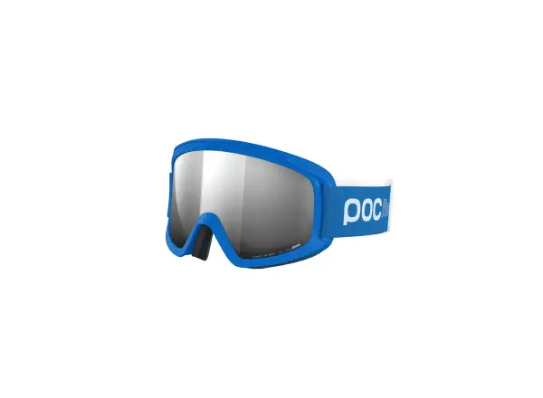 POC POCito Opsin dziecięce gogle narciarskie Fluorescent Blue/Partly Sunny Silver